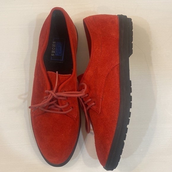 Vintage Keds Shoes | Red Suede - Picture 1 of 12